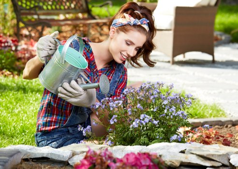 Seasonal garden maintenance in Bethnal Green with pruning and leaf clearance