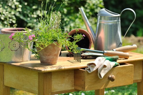 Professional garden safety and insurance standards in Bethnal Green